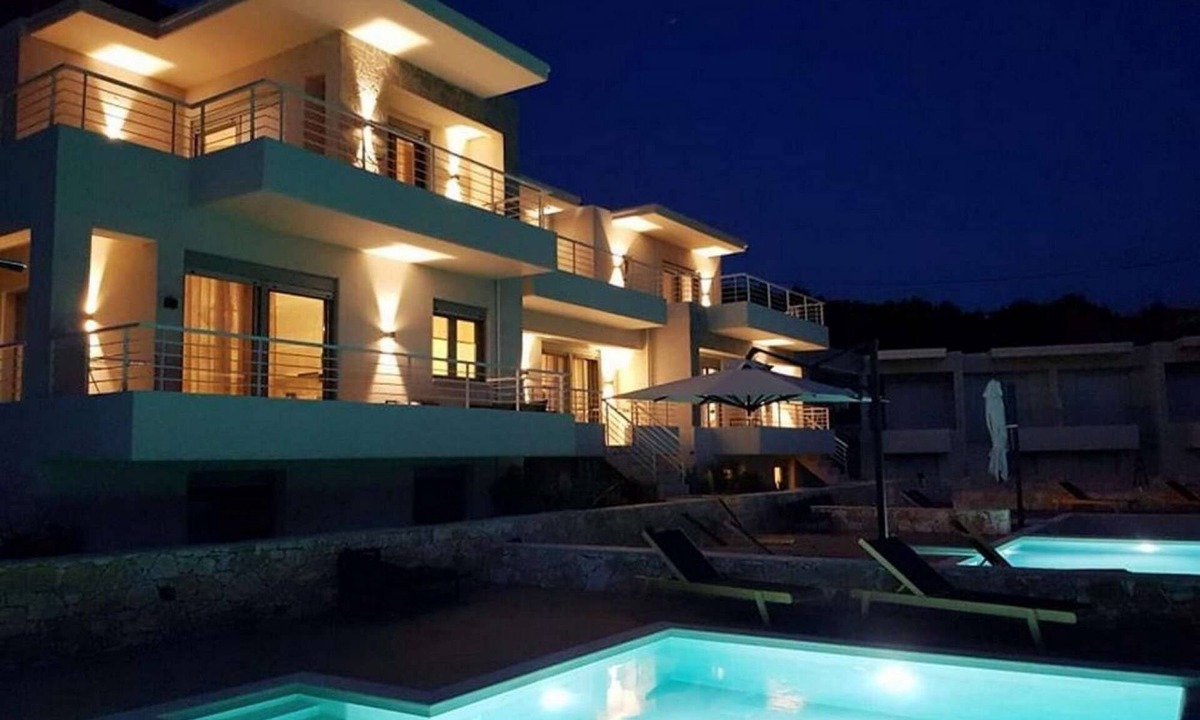 Igoumenitsa Villa | Kalypso - Luxury Villa for 4-6 people with panorama view and shared pool