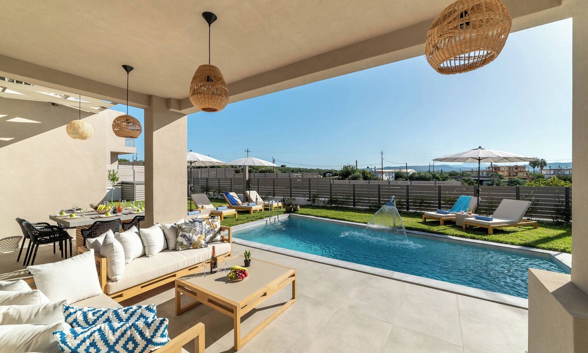 Georgioupolis Villa | KS Mega Villa, Complex of 3 Luxury Villas ideal for large groups