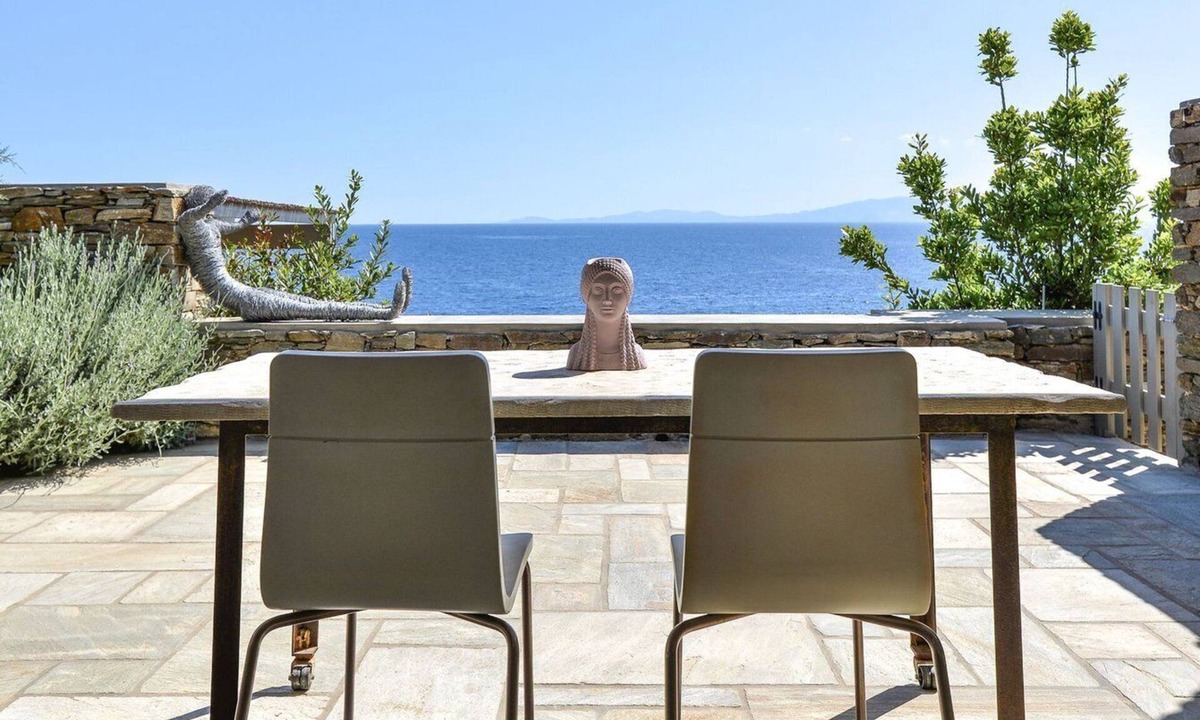 Agios Romanos Villa | Lavish Tinos See Front Villa | Villa Areti | 2 Bedrooms | Breathtaking Sea.