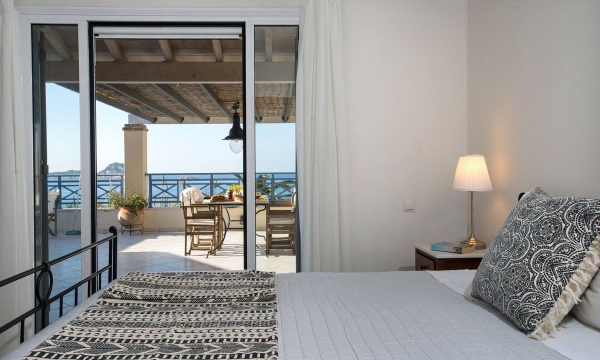 Arillas Villa | Luxury Corfu Villa | 3 Bedroom Villa Panorama | Sea View | Private Pool