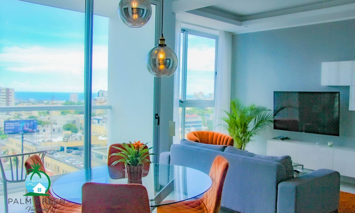 Downtown Santo Domingo Apartment | Luxury in NACO 2BR W/swimming pool +WIFI+GYM 4PX