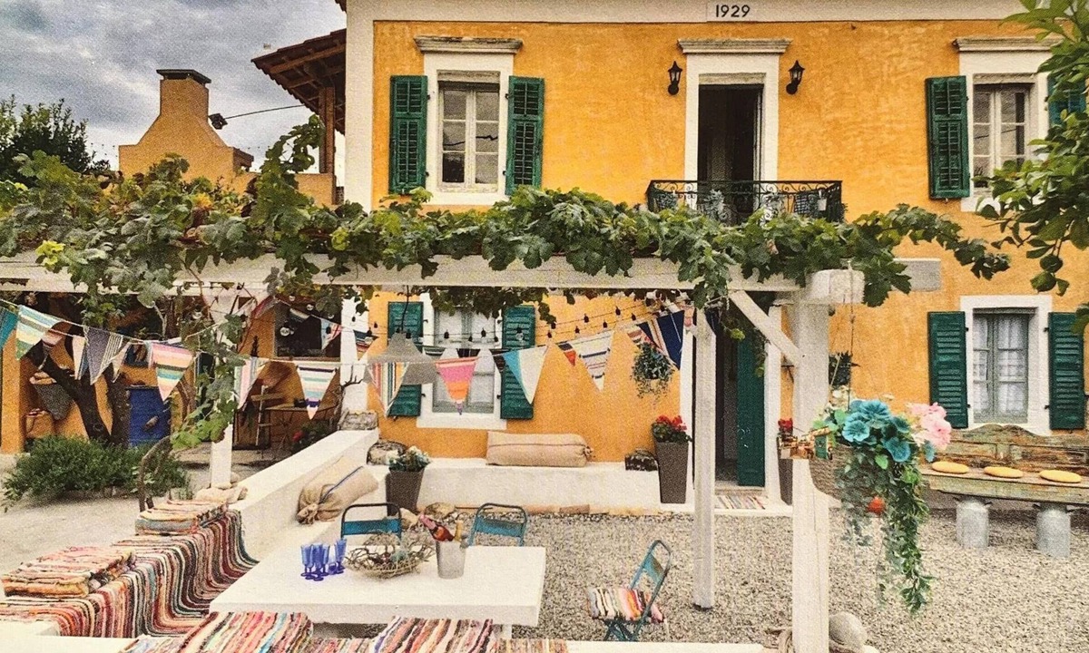 Neromilos Villa | Luxury Modern-Rustic Farmhouse Greek Villa with Pool, large Roofterrace and BBQ