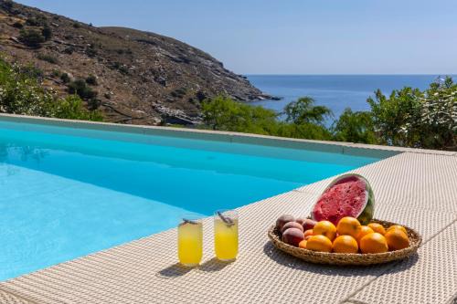 Steniai Villa | Luxury villa by the beach by Andros Villas Collection