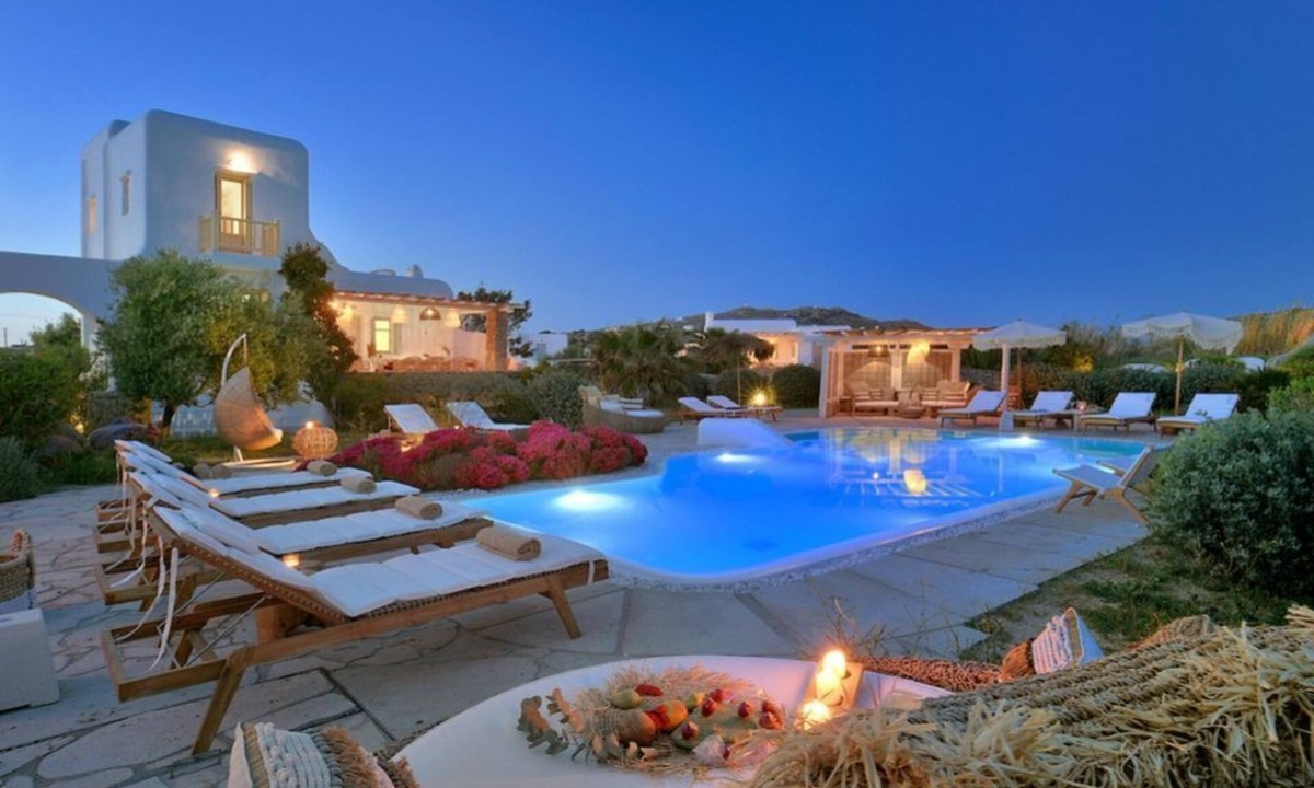 Platis Gialos Villa | Luxury Villa Danae Sea View