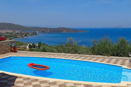 Melissopetra Villa | Luxury Villa with Pool overlooking a Majestic View