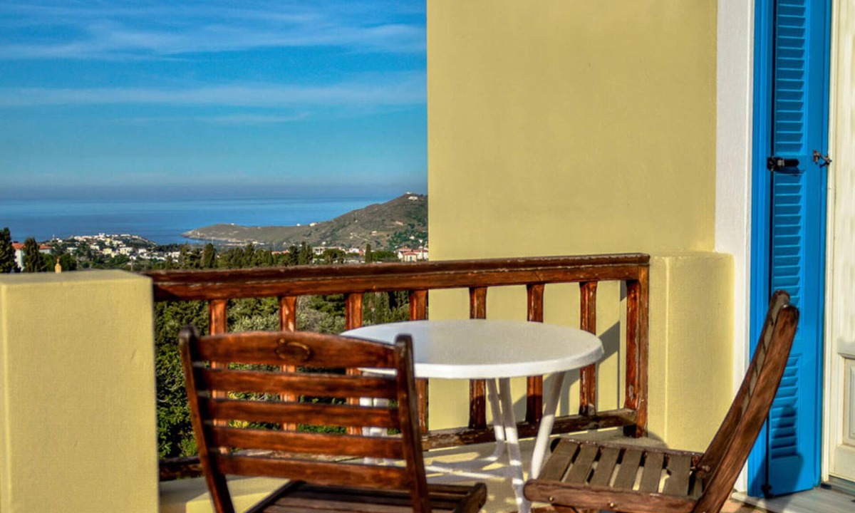 Andros Apartment | Mainades Maisonette - Andros Seaview Escape