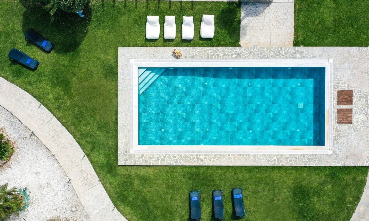 Filerimos Villa | Marble Pool Villa with Private Pool