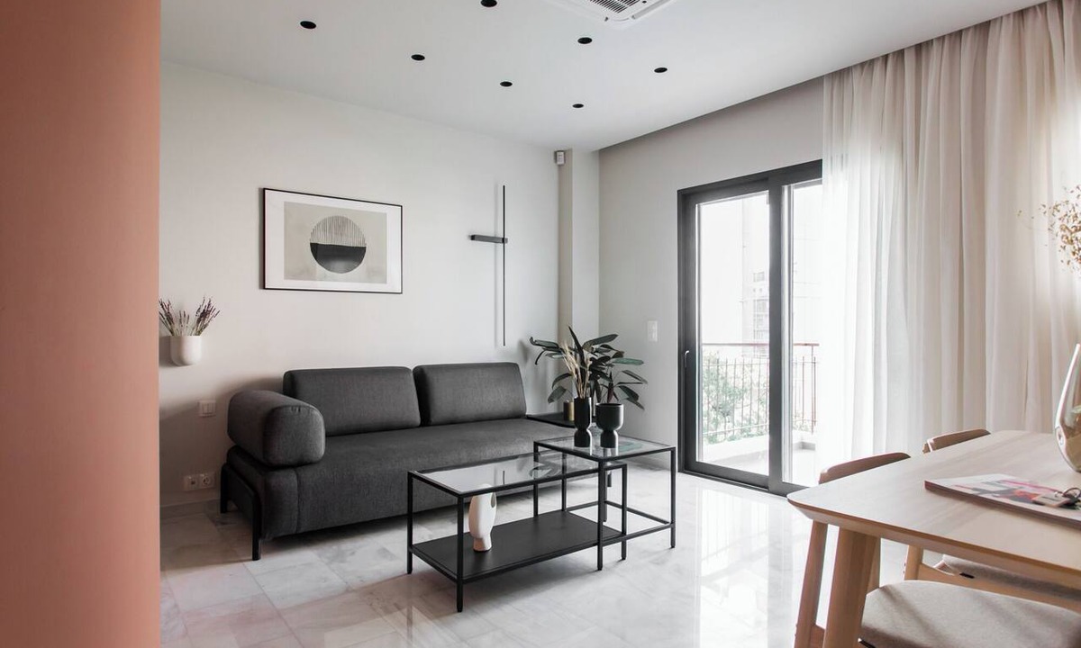 Neos Kosmos Apartment | Marvelous 2BR Apartment with balcony C