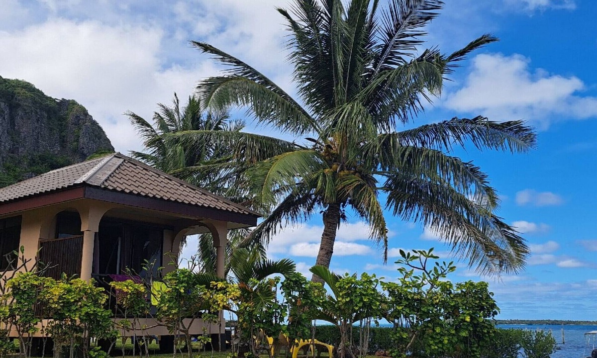 Te-Fare-Arii Apartment | MAUPITI - Sea view family bungalow en 1/2 pension