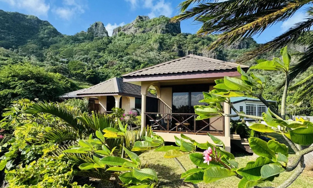 Te-Fare-Arii Apartment | MAUPITI - Seaview bungalow en 1/2 pension