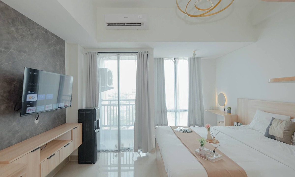 South Tambun Apartment | Minimalist Studio At Apartment Lrt City Bekasi