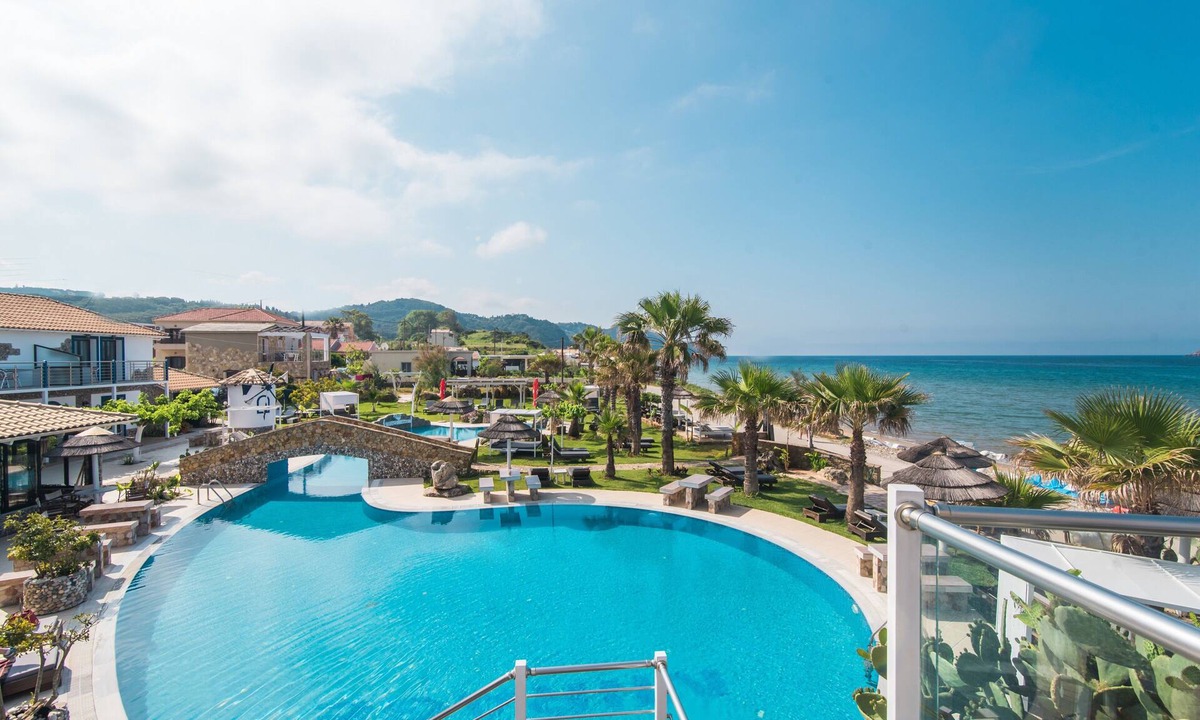 Arillas Apartment | 'Mirage Arillas Studio Type C17' with Shared Pool & Wi-Fi