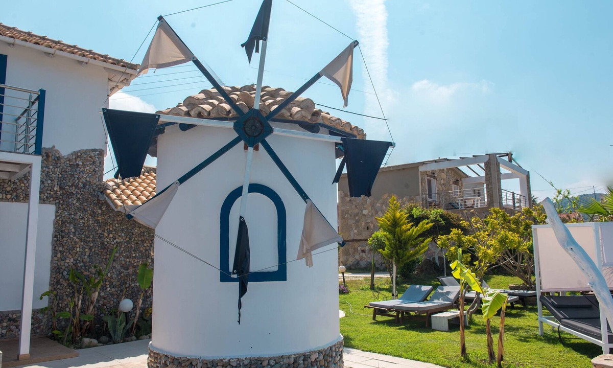 Arillas Apartment | 'Mirage Arillas Studio Type B12' with Sea View, Shared Pool & Wi-Fi