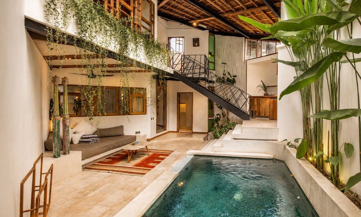 Pererenan Villa | Modern 2-BR Art Deco Villa, 800m from the Beach