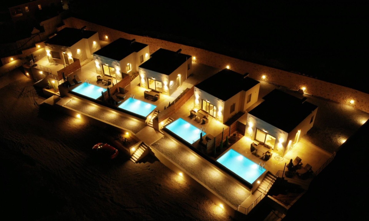 Trochalia Villa | Modern luxurious suite with private pool and sea view, Suite (MA)