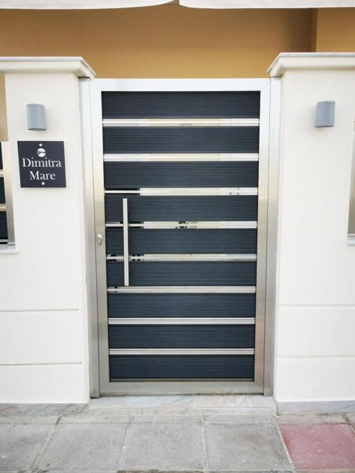 Nea Chora Apartment | Modern Luxury Studio Near Beach & Old Harbor Fast WiFi Private Veranda