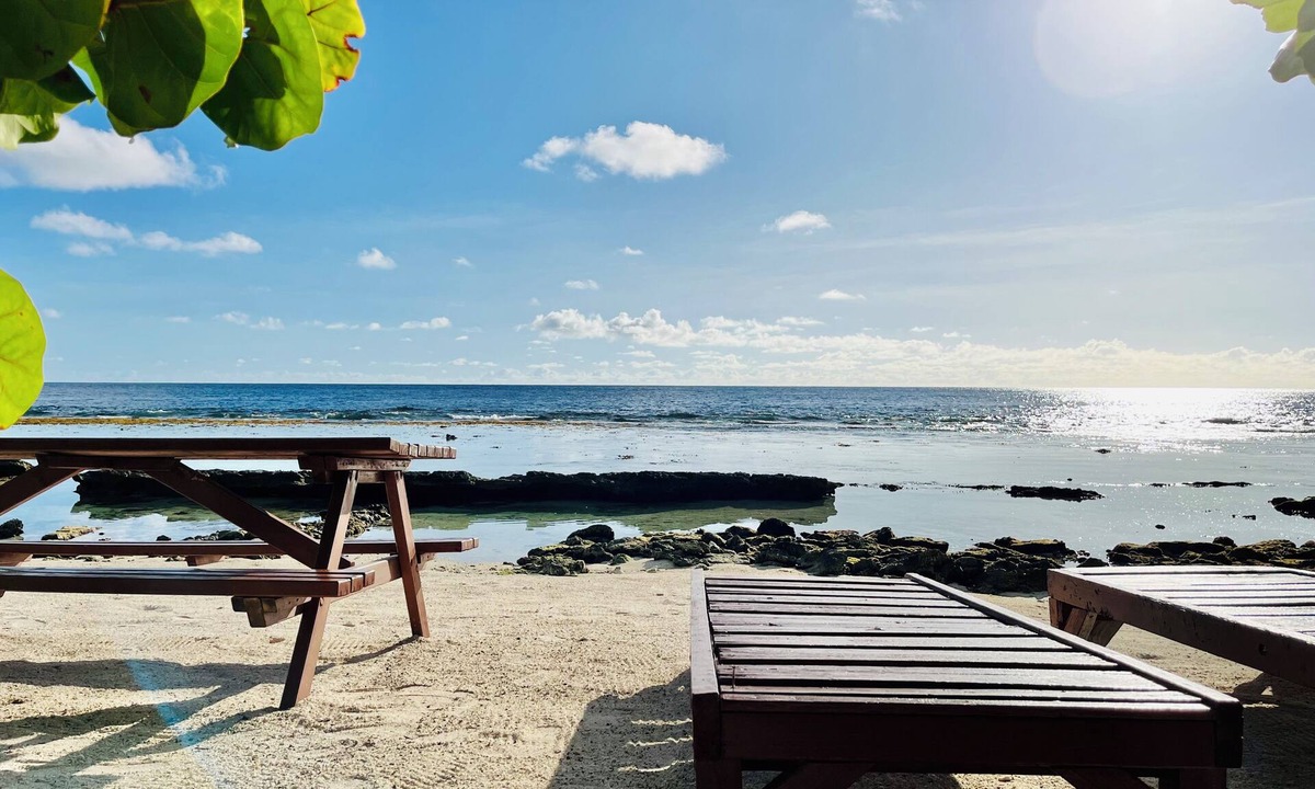 Teavaro House | Moorea Temae Bungalow Lory Bord de mer