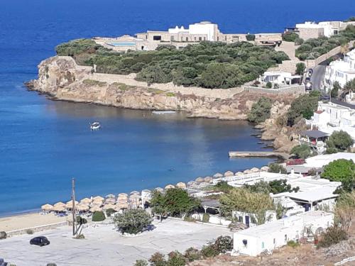 Agios Stefanos House | Mykonos Beachfront House with Sunset & Delos View