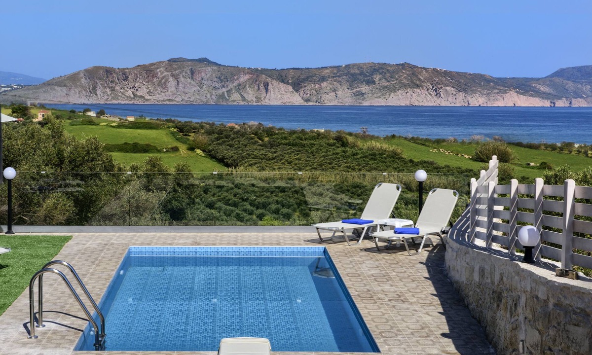 Filaki Villa | Nereid Villa, with Heated Pool & Heated SpaWhirlpool, BBQ, Impeccable SeaViews