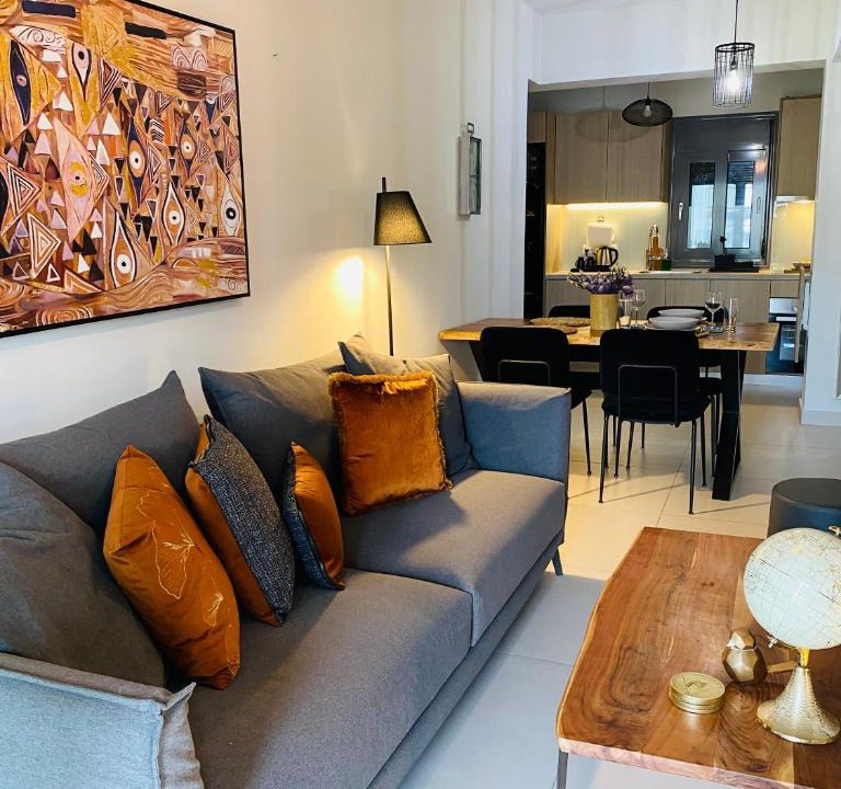 Kallithea Apartment | NEW 2BD APRT with SHARED ROOFTOP POOL