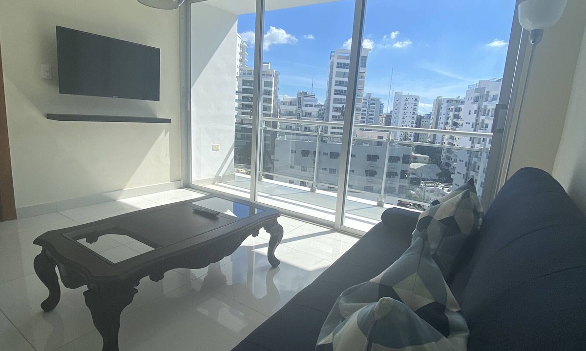 Ensanche Naco Apartment | NEW NACO 1-BR Apt/2 Park/Gym/Jacuzzi