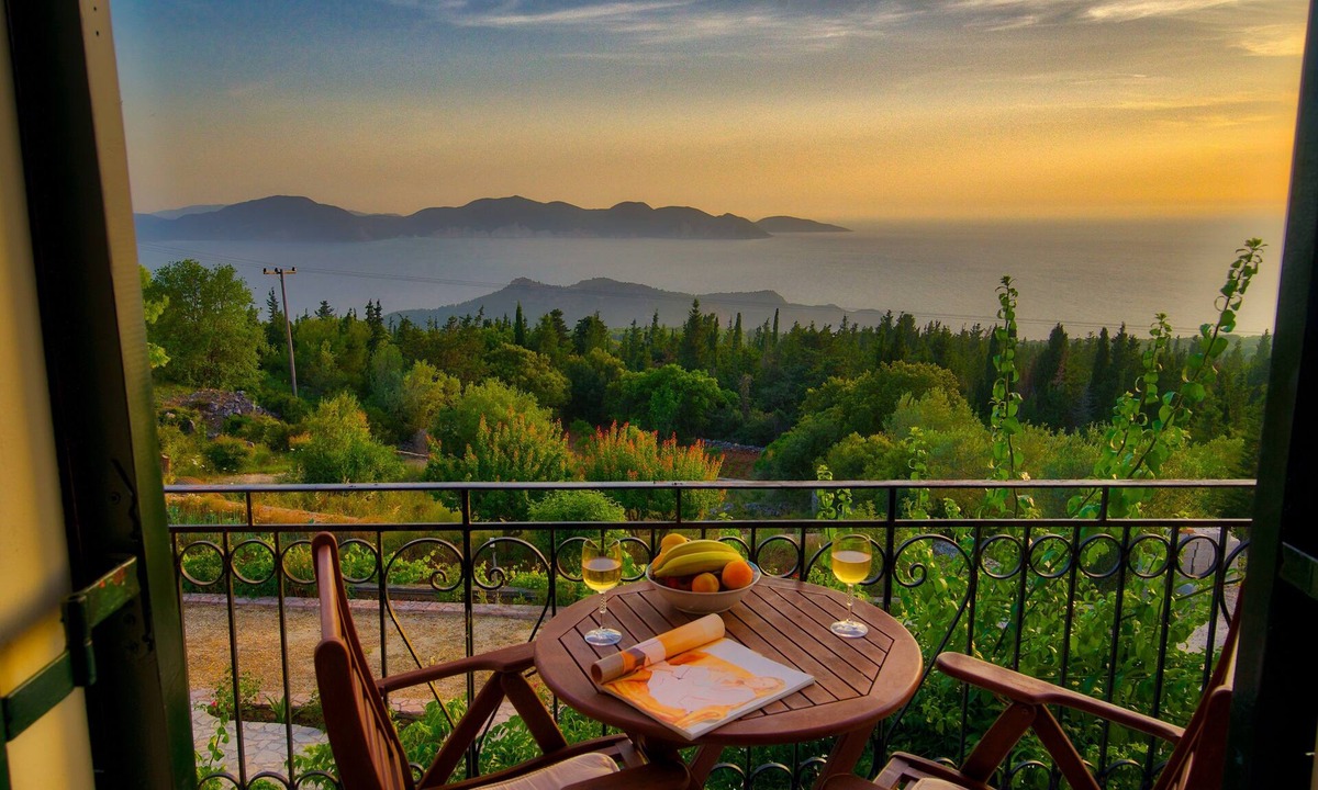 Mesovounia House | Panoramic Sunset