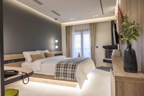 Kalambaka Apartment | Polyzos Luxury Suites Meteora #5 - Adults Friendly