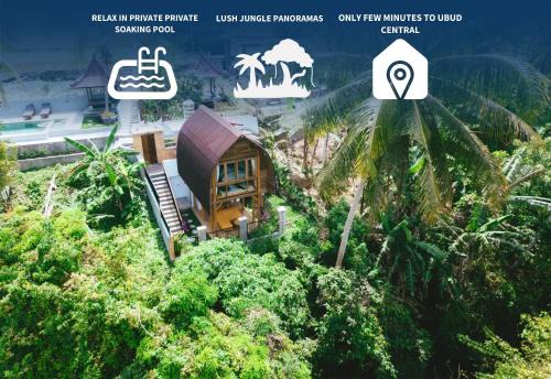 Peliatan Cabin | Pondok Nini Bungalow by Bukit Vista