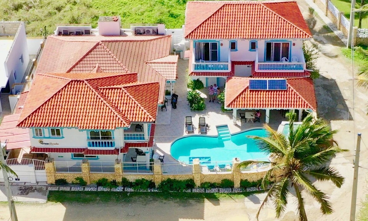 Cabarete House | Private Beachfront villa Brisas Doradas 50 meters from the Beach