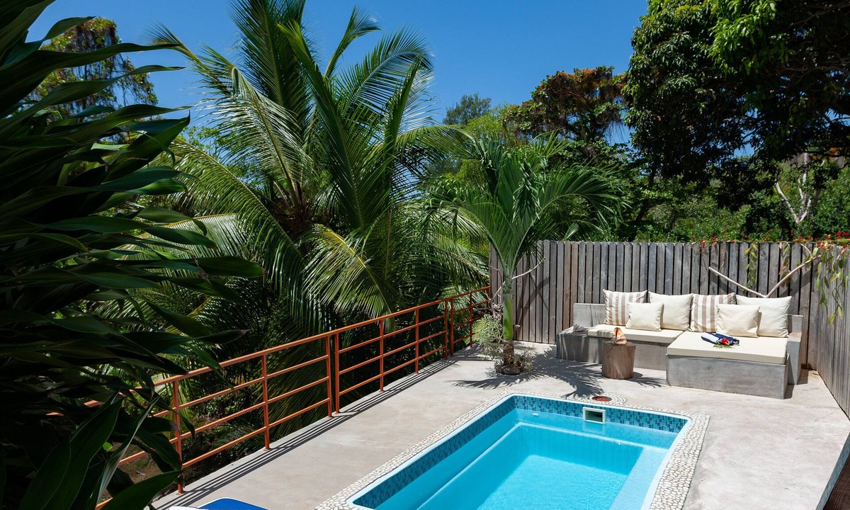 Grand'Anse Praslin Ski Chalet | Private Pool + Free Wifi + Outdoor shower La Pointe Beach Huts