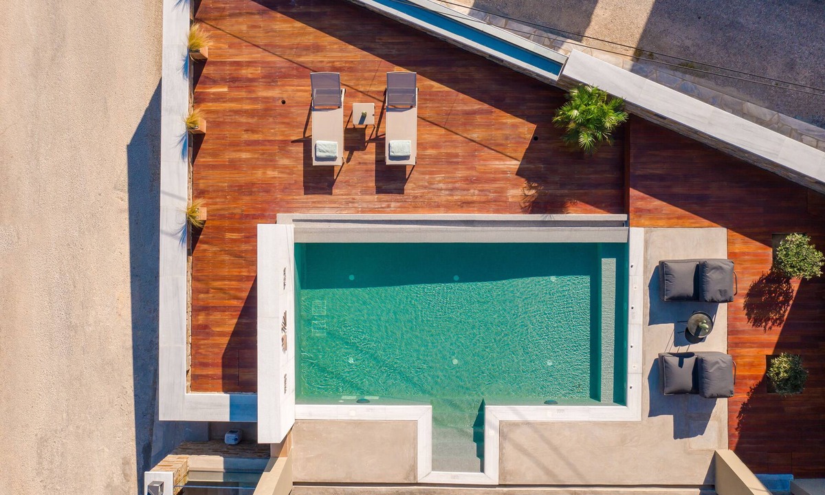 Tinos Town Villa | Private Swimming Pool Suite with Sea View, Coocono Villas