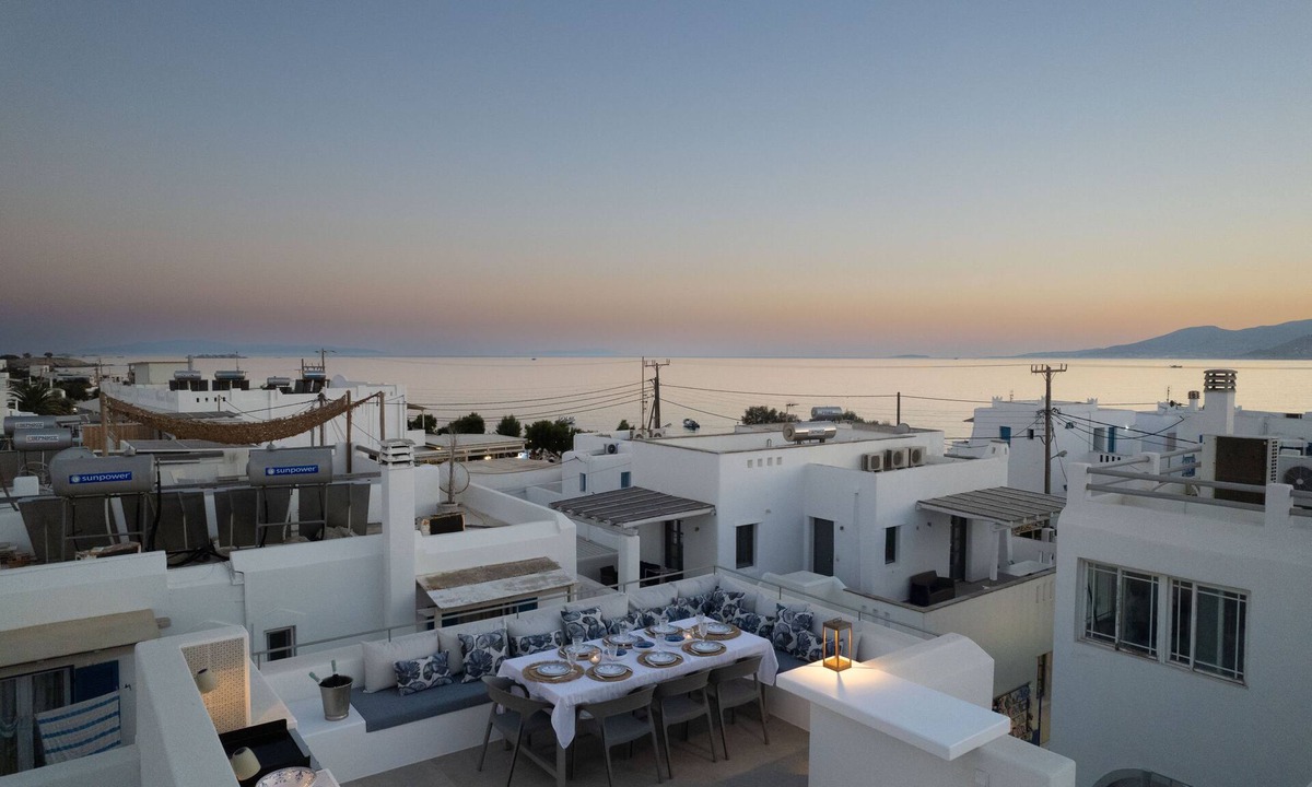 Agios Prokopios House | Prokopios Beach House 100m meters from beach panoramic views from rooftop