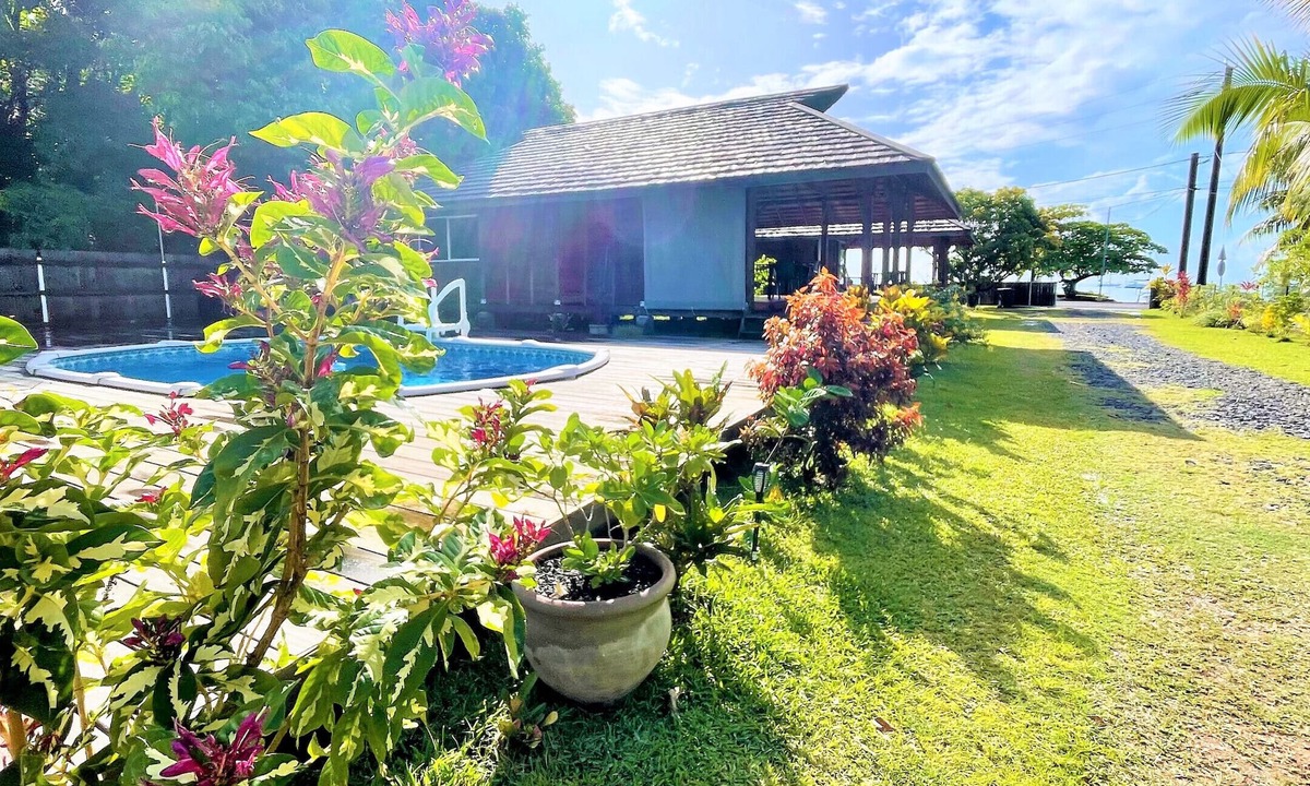 Uturoa Ski Chalet | RAIATEA - Orion Pool Bungalow