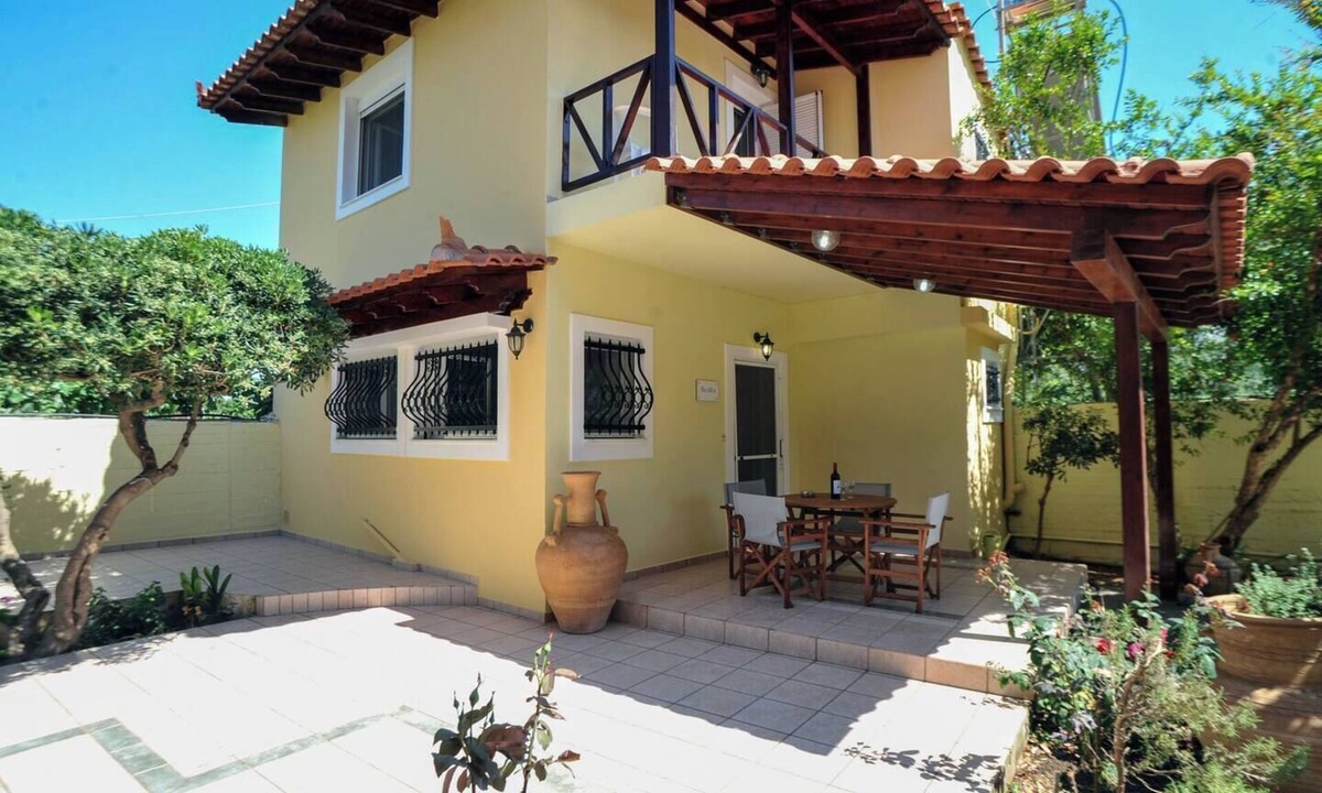 Kato Stalos House | Romantic Corner | Theofilos Sea View