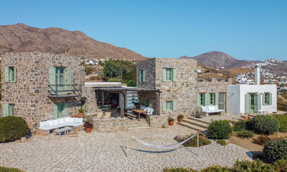 Serifos House | Seafront View, Vatoudi House