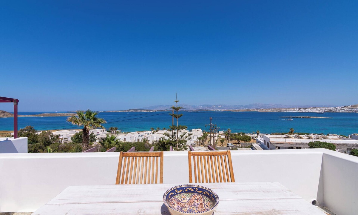 Naousa Apartment | Seaside apartment at Kolimbithres with stunning sea views and easy town access.