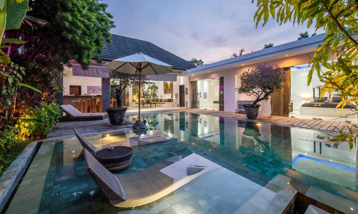 Sunset Road Villa | Seminyak Oasis | Private Pool | Poolside Gazebo