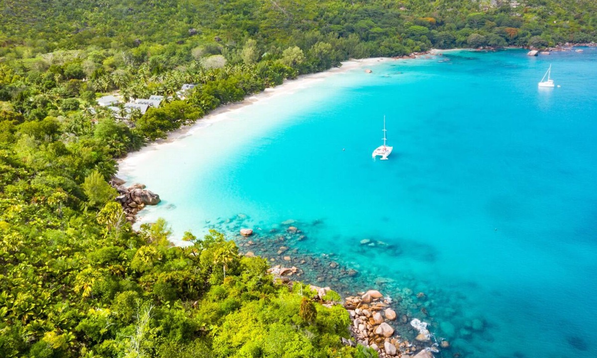 Praslin Island Boat Rental | Seychelles Sun-Soaked Sailing: A Pristine Beach Experience from Praslin