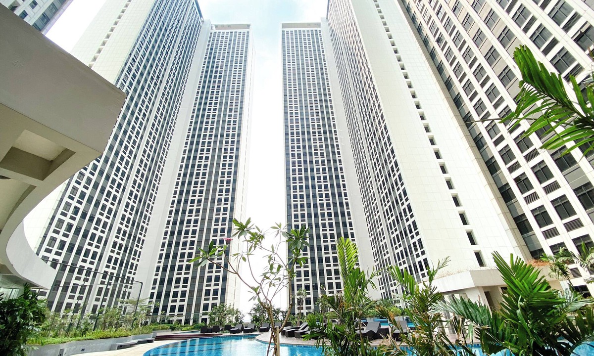Cikarang Apartment | Soft Pastel Minimalist 3Br At Pollux Chadstone Apartment