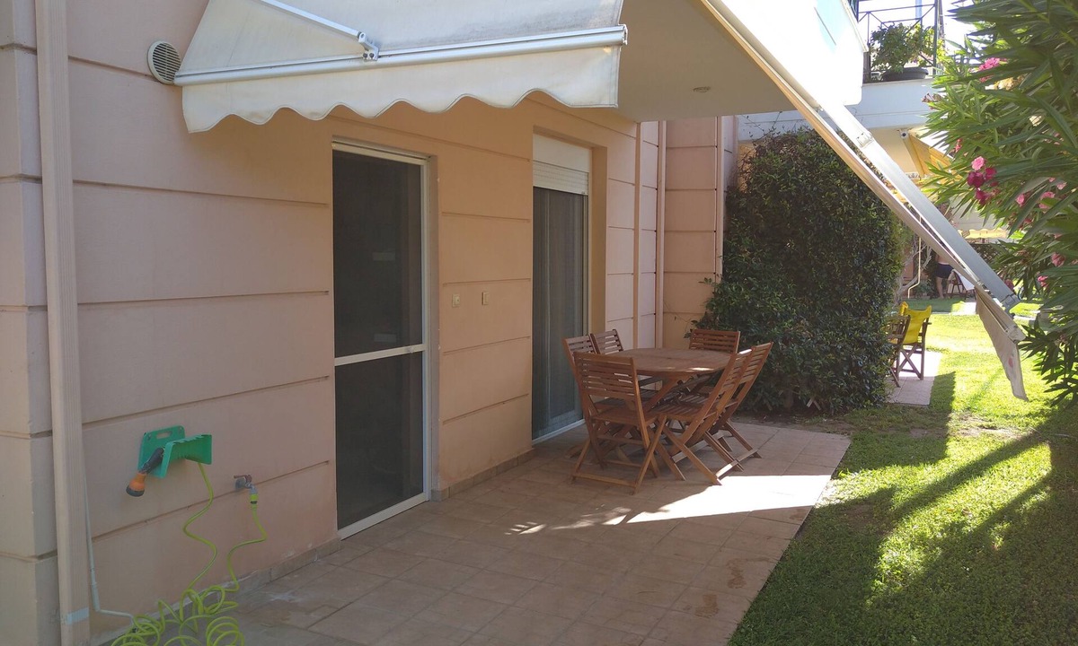 Skala Fourkas Apartment | Spacious two room apartment with patio, 5 min walk from the beach