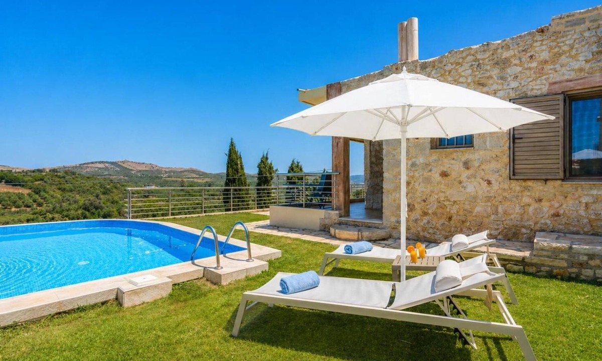 Roumeli Villa | Stefania Villa Dio - One Bedroom Villa, Sleeps 2
