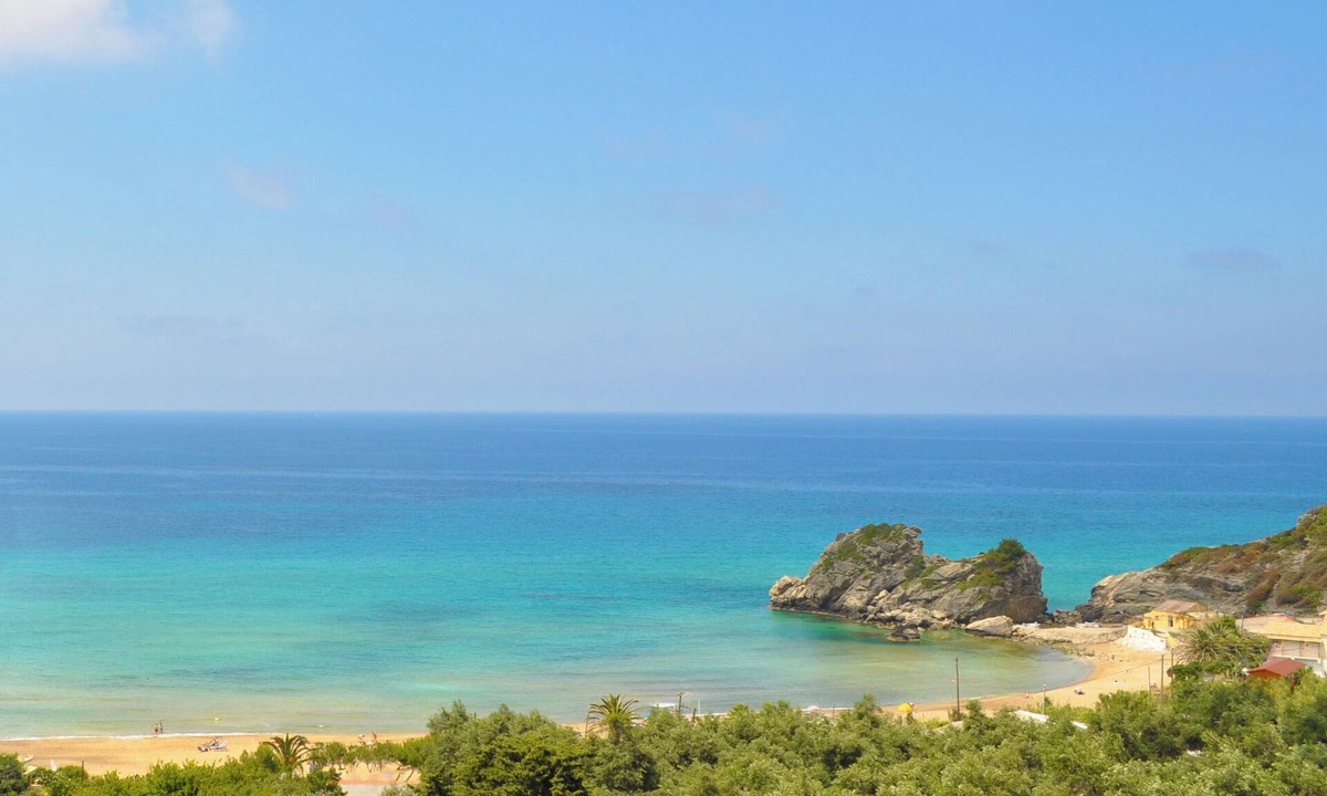 Parelia Apartment | Studio Apartments With Pool Panorama sea View Pelekas Beach Corfu