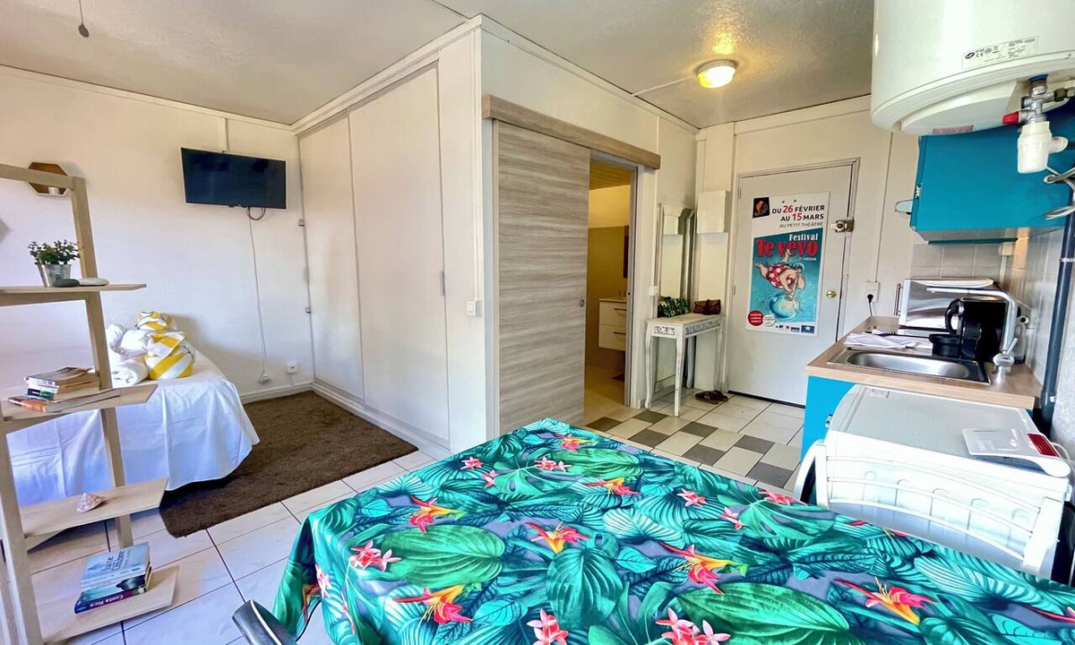 Pa'ofa'i Apartment | Studio Dream City - Downtown Papeete