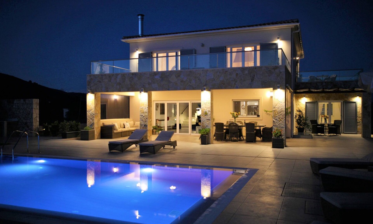 Skala Villa | Stunning, Luxury Villa with Panoramic Views of the Ionian Sea & Mountains