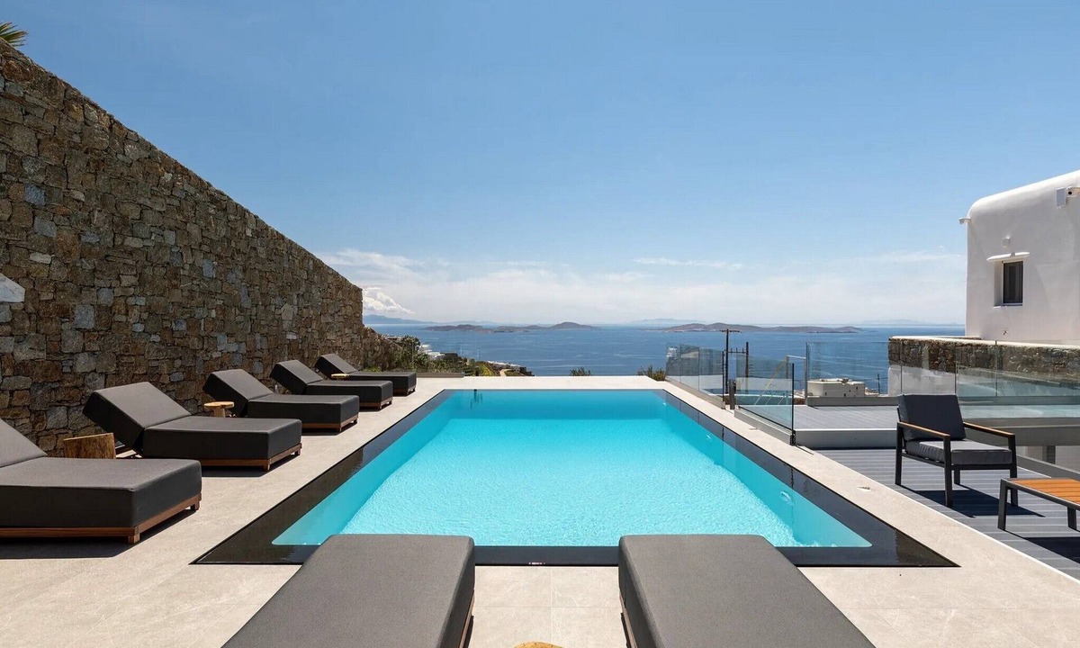 Fanari Villa | Stunning Oceanview Mykonos Villa | 5 Bedrooms | Villa Perseus | Amazing