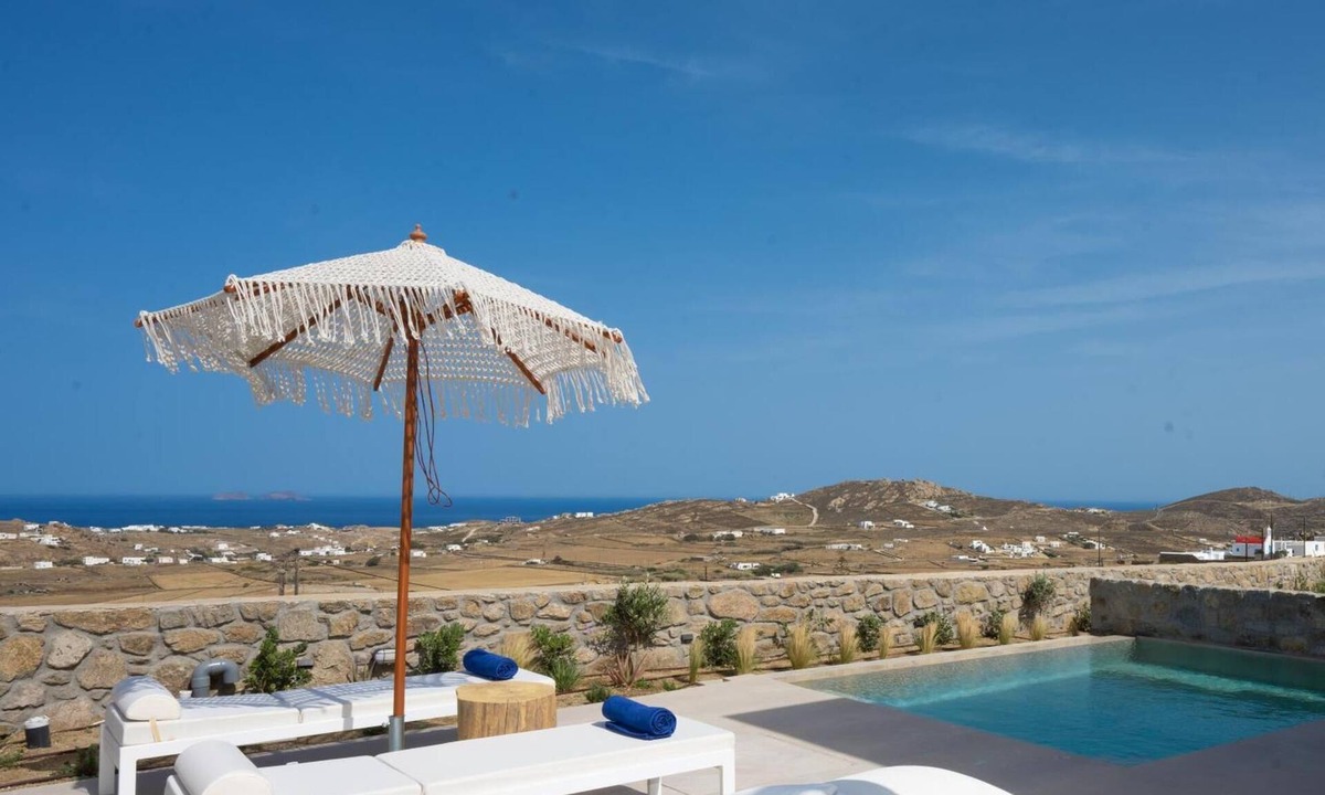 Ano Mera Villa | Sunrise Villa Sea View up to 4 pax