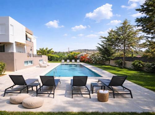 Tsikalaria Villa | Sweven Villa Private Pool & Absolute Privacy , Stunning Sunsets