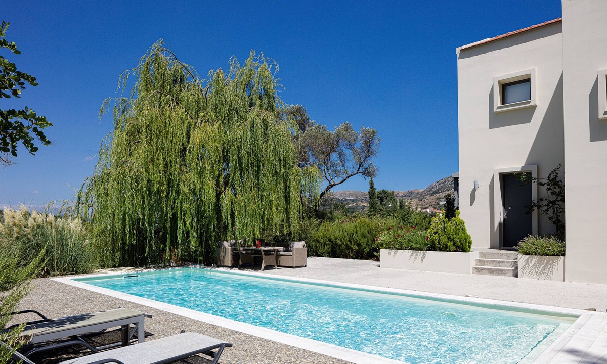 Spilion Villa | Tessera Villa, a Serene Escape in Nature with Pool