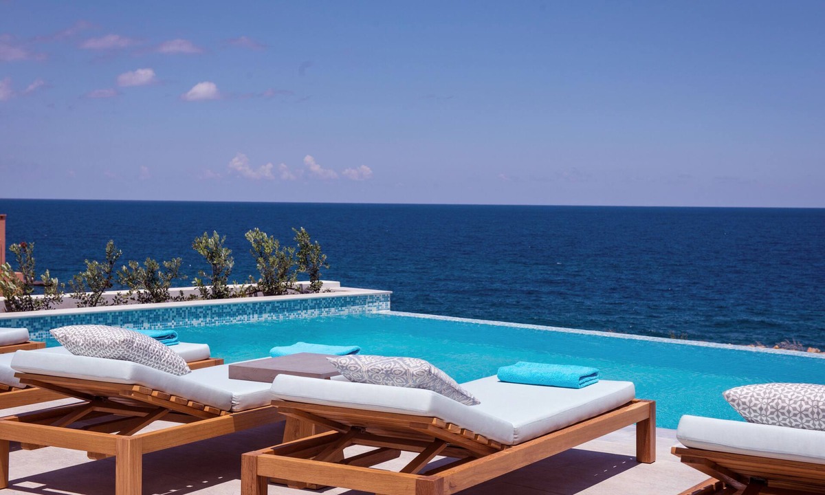 Panormos Villa | Thalassa Residence, Heated Pool, Hot Tub & SeaView