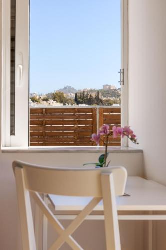 Kallithea Apartment | The Terrace with Acropolis & Athens view